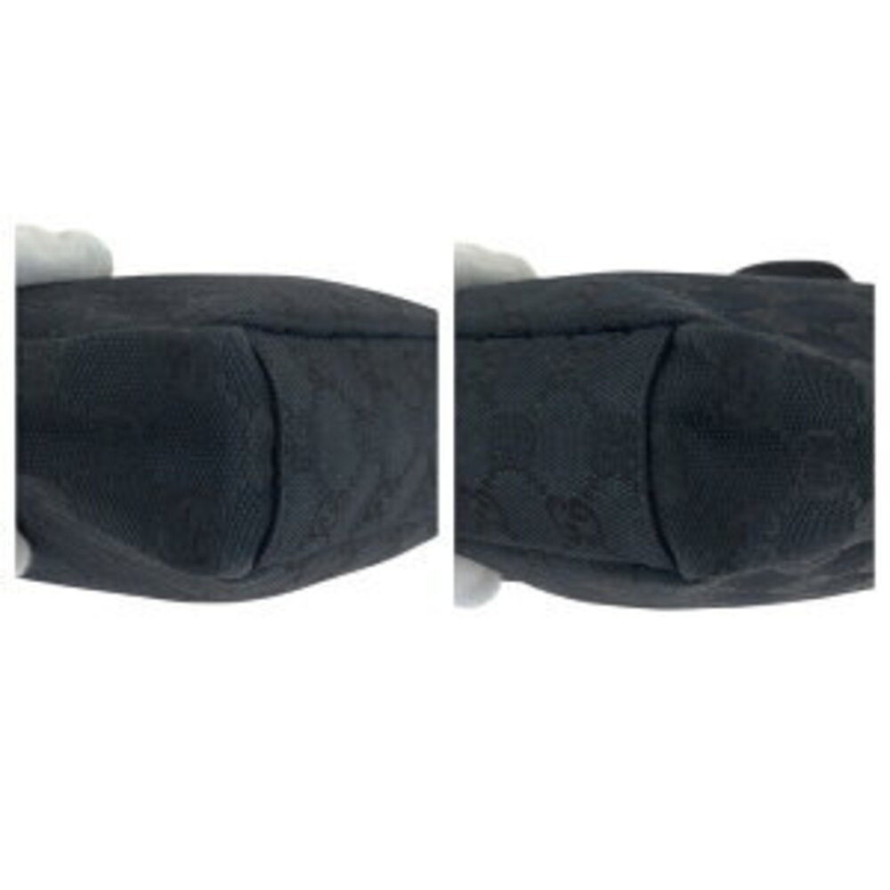 Gucci Bag black Shoulder canvas GG - Picture 3 of 10